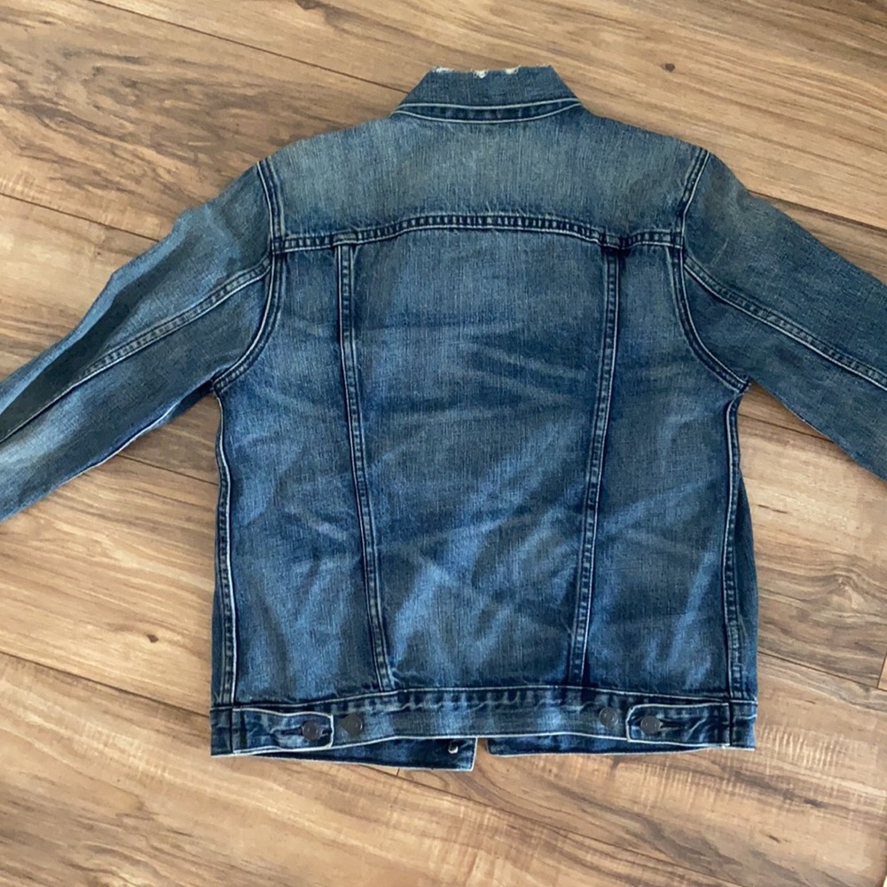 Dark Denim Jacket - image 4